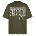 JEH MIR NICH UFFN SENKEL-Oversized Unisex Bio T-Shirt II - Khaki