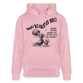 WAT KIEKSTN SO - Unisex Bio-Hoodie - Hellrosa
