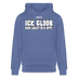 ICK GLOOB MIR LAUST DER AFFE-Unisex Bio-Hoodie - Blau