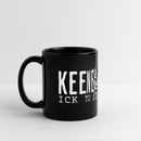 KEENE ANGST ICK TU SIE NÜSCHT - Panoramatasse - Schwarz