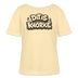 DIT IS KNORKE-Rundhals Frauen Bio-T-Shirt - Creme