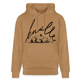 KNÜLLE - Unisex Bio-Hoodie - Karamell 
