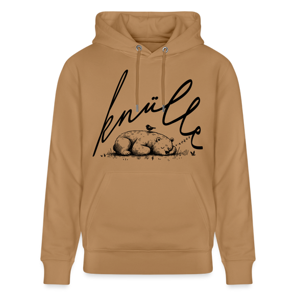 KNÜLLE - Unisex Bio-Hoodie - Karamell 