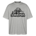 Berliner Bär-DIT IS MIR SCHNURZPIEPE-Oversized Unisex Bio T-Shirt - Grau meliert