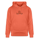 LAUBENPIEPER-Unisex Bio-Hoodie - Hellrot