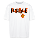 FLITZPIEPE - Unisex Oversize Bio-T-Shirt - Weiß