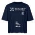 DIT ESKALIERT EH-Frauen Boxy Bio-T-Shirt - Navy