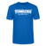 witziges Berlin Shirt-PFANNKUCHEN, NICH BERLINER-Unisex T-Shirt BIO - Pfauenblau