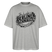 BERLINER SCHNAUZE-Oversized Unisex Bio T-Shirt - Grau meliert
