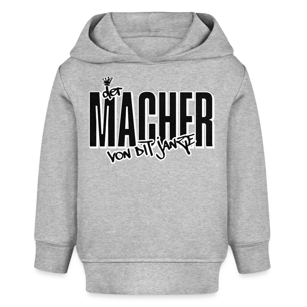 DER MACHER VON DIT JANZE -Baby Bio Hoodie - Grau meliert