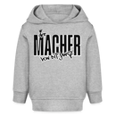 DER MACHER VON DIT JANZE -Baby Bio Hoodie - Grau meliert
