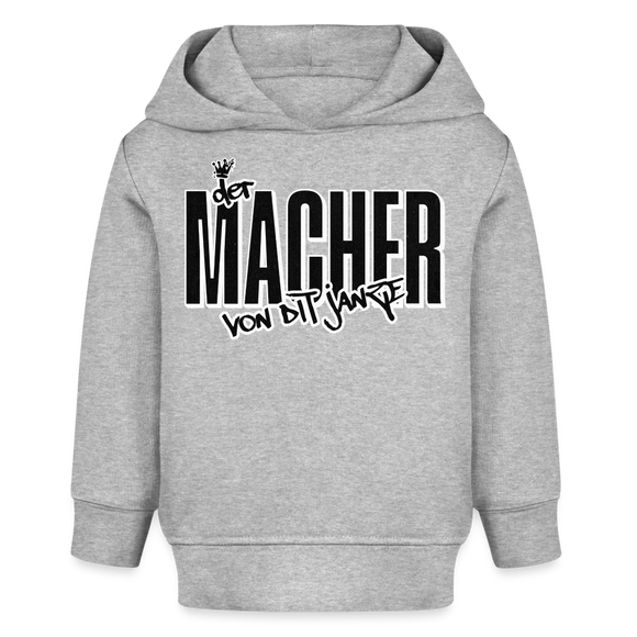 DER MACHER VON DIT JANZE -Baby Bio Hoodie - Grau meliert