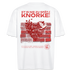 SEI KNORKE - BACKPRINT - Unisex Oversize Bio-T-Shirt - Weiß