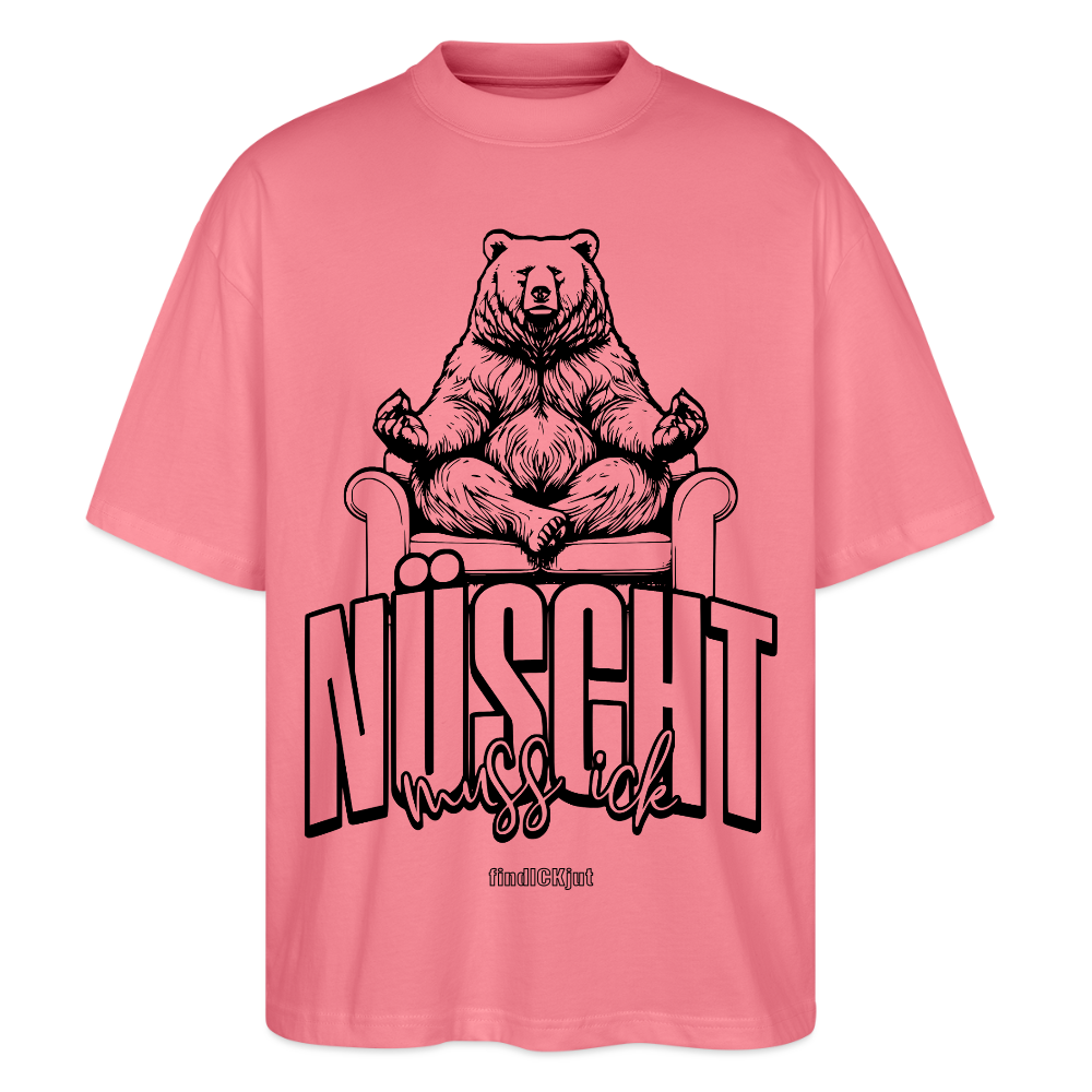 NÜSCHT MUSS ICK-Unisex Oversize Bio-T-Shirt - Pink 