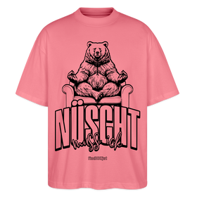 NÜSCHT MUSS ICK-Unisex Oversize Bio-T-Shirt - Pink 