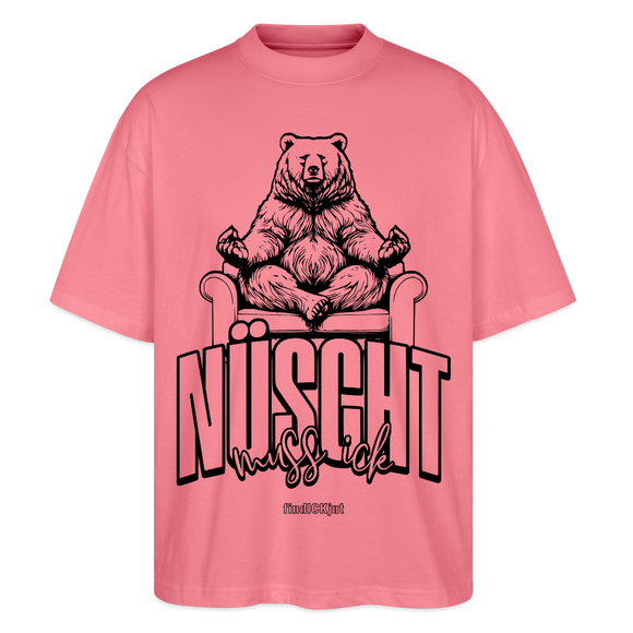 NÜSCHT MUSS ICK-Unisex Oversize Bio-T-Shirt - Pink 