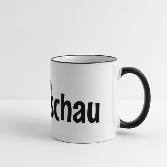 URST SCHAU - Panoramatasse - Weiß/Schwarz