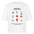 NACHTIJALL-Frauen Boxy Bio-T-Shirt - Weiß