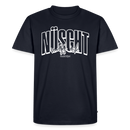NÜSCHT MUSS ICK25-Männer Premium BIO T-Shirt - Navy