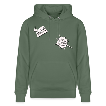 WATN? NÜSCHT!-Unisex Bio-Hoodie - Tanngrün