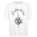 KLADDERADATSCH - Unisex Oversize Bio-T-Shirt - Weiß