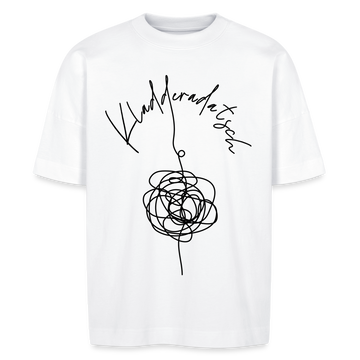 KLADDERADATSCH - Unisex Oversize Bio-T-Shirt - Weiß