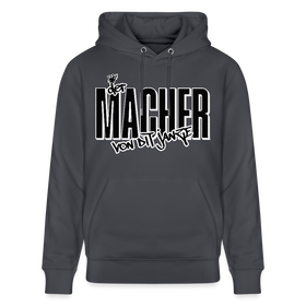 DER MACHER VON DIT JANZE - Unisex Bio-Hoodie - Indigoblau