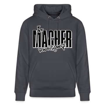 DER MACHER VON DIT JANZE - Unisex Bio-Hoodie - Indigoblau