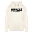 Berliner Spruch-PFANNKUCHEN, nich Berliner!-Unisex Bio-Hoodie - Naturweiß 