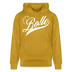 ICK FREU MA WIE BOLLE-Unisex Bio-Hoodie - Ocker