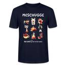 Berliner Verrücktheit-MESCHUGGE-Unisex T-Shirt BIO - Navy
