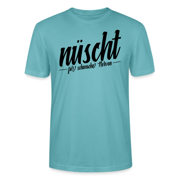 Berlin Shirt-NÜSCHT DARF ICK-Unisex T-Shirt - Pastelltürkis