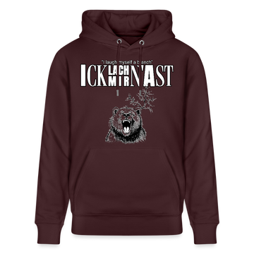 ICK LACH MIR N AST-Unisex Bio-Hoodie II - Maroon