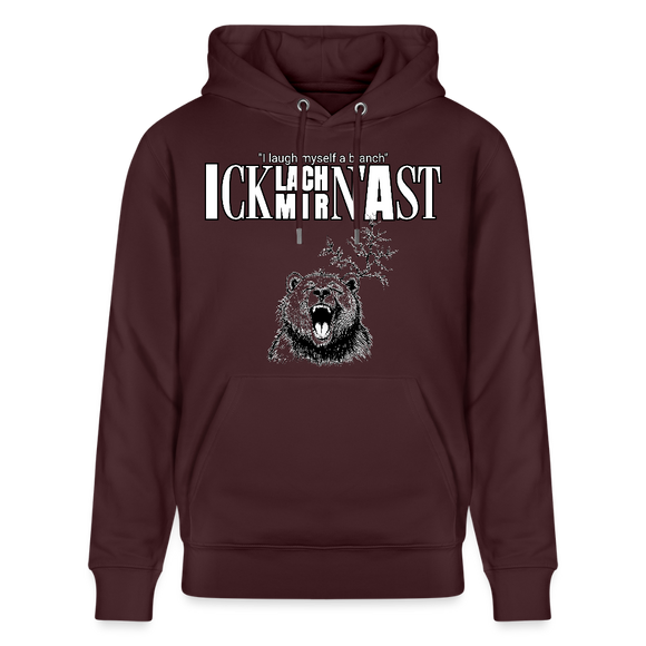 ICK LACH MIR N AST-Unisex Bio-Hoodie II - Maroon