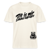 Dit is mir SCHNURZPIEPE-Relaxed Fit Unisex Bio-T-Shirt - Naturweiß 