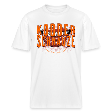 KODDERSCHNAUZE - Relaxed Fit Unisex Bio-T-Shirt - Weiß
