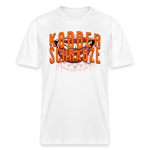 KODDERSCHNAUZE - Relaxed Fit Unisex Bio-T-Shirt - Weiß