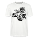 ICK LACH MIR N AST - Schmal geschnittenes Bio-Unisex-T-Shirt mit Berliner Bär - Weiß