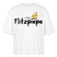 DIE FLITZPIEPE - Frauen Boxy Bio-T-Shirt - Weiß