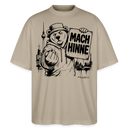 MACH HINNE – Berlin Souvenir -Oversized Unisex Bio T-Shirt - Steingrau