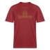 LAUBENPIEPER-Relaxed Fit Unisex Bio-T-Shirt - Erdrot