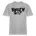 Berlin Shirt mit Berliner Schnauze-KIEKSTN SO?- RELAXED FIT Unisex Bio T-Shirt - Grau meliert