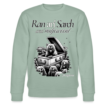 Ran an Sarch-Unisex Bio-Sweatshirt II - Helles Graugrün