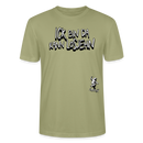ICK BIN DA-Unisex BIO T-Shirt - Nebelgrün
