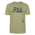 ICK BIN DA-Unisex BIO T-Shirt - Nebelgrün