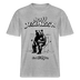 DRUFF JESCHISS'N-Relaxed Fit Unisex Bio-T-Shirt - Grau meliert