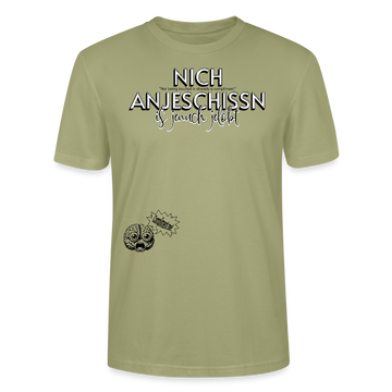 BERLINER EFFIZIENZ 'Dit Lob'-Unisex T-Shirt Bio - Nebelgrün