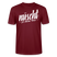 Berlin Shirt-NÜSCHT DARF ICK-Unisex T-Shirt mit Berliner Schnauze - Burgunderrot