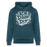 ICK DARF DIT-Unisex Bio-Hoodie mit Berliner Spruch - Dunkles Petrol