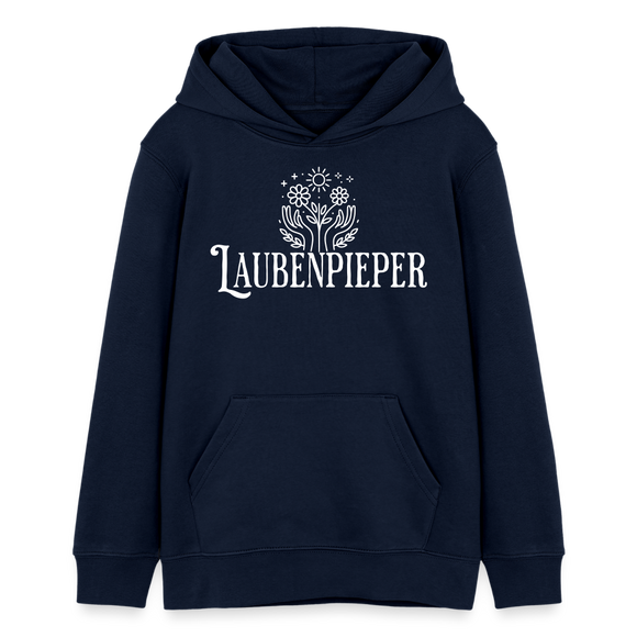 LAUBENPIEPER-Teenager Bio-Hoodie - Navy
